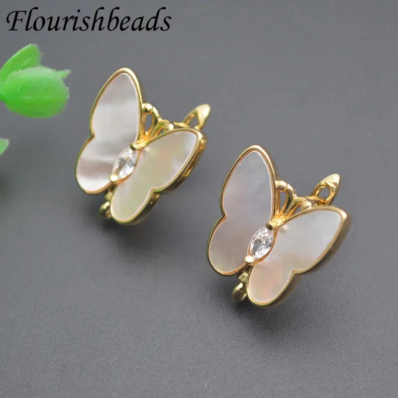 Nickle Free Anti-rust Gold Color Plain Metal Earring Hooks Jewelry Findings 50pc Per Lot