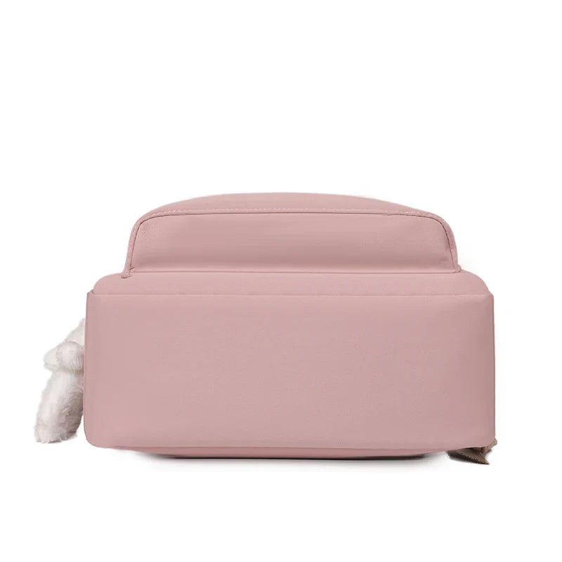 DIEHE Solid Color Women Backpack High Quality Youth Waterproof Backpacks for Teenage Girls Female School Shoulder Bag Bagpack