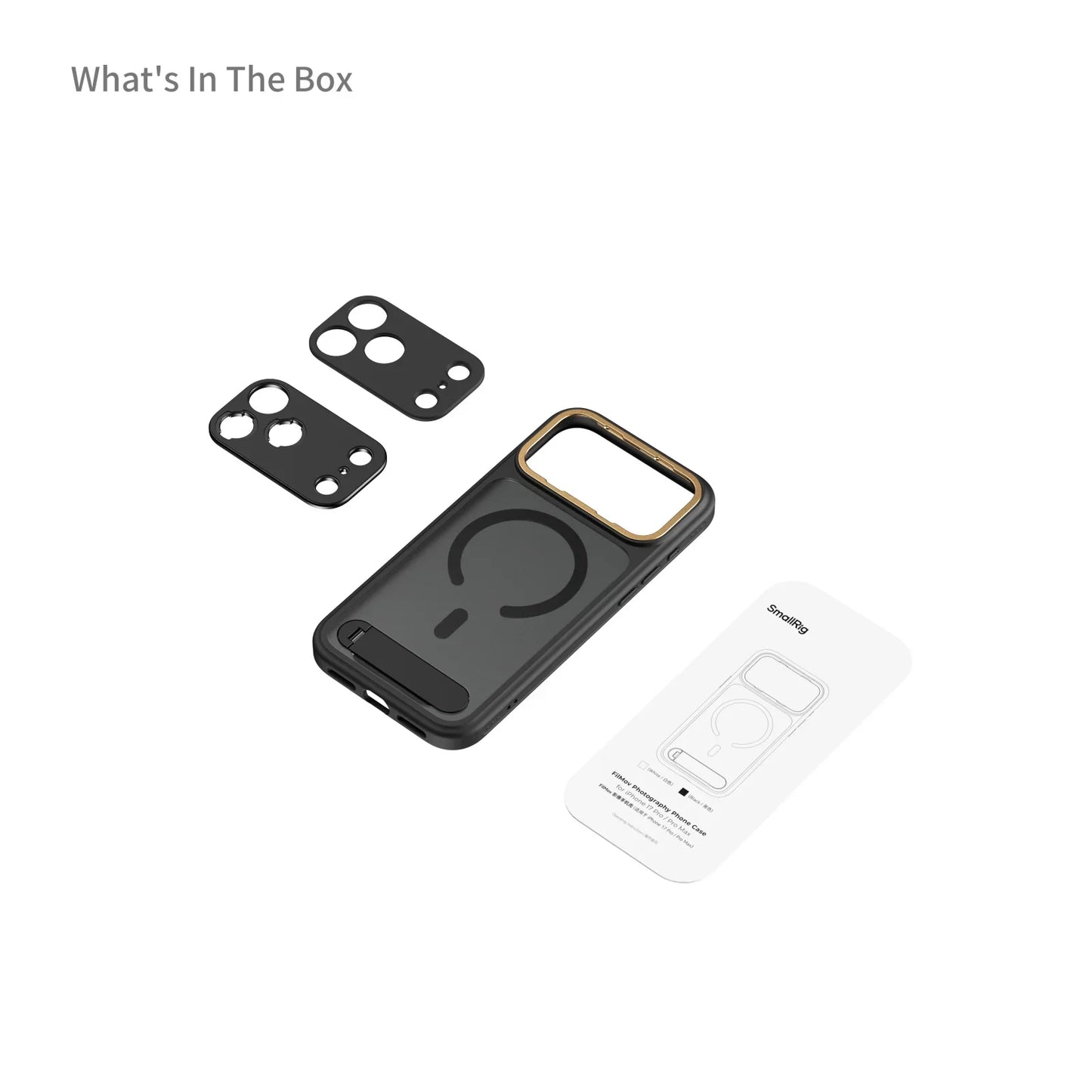 SmallRig FilMov Phone Case Lightweight Photography for iPhone 17 Pro/Pro Max with MagSafe Suit 67mm Magnetic Filter Slot Gift