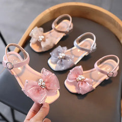 Baby Casual Shoe Bow Kid Shoe for Girl Fashion Women Sandal Sandalias De Mujer