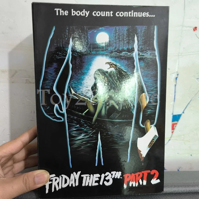 NECA Friday The 13th Figure Pennywise Part VII 7 New Blood Ultimate Jason Voorhees Action Figure Model Horror Halloween Gift