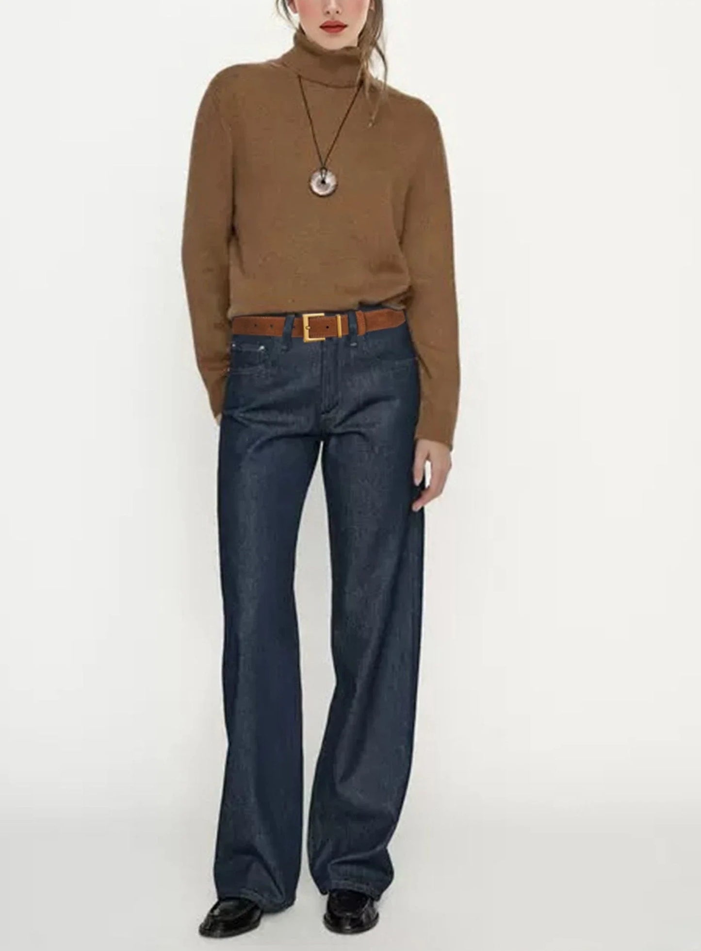 Trendy Cowhide Suede Belt for Women Casual Jeans Dress, Genuine Leather Belts with Square Alloy Buckle Waistband