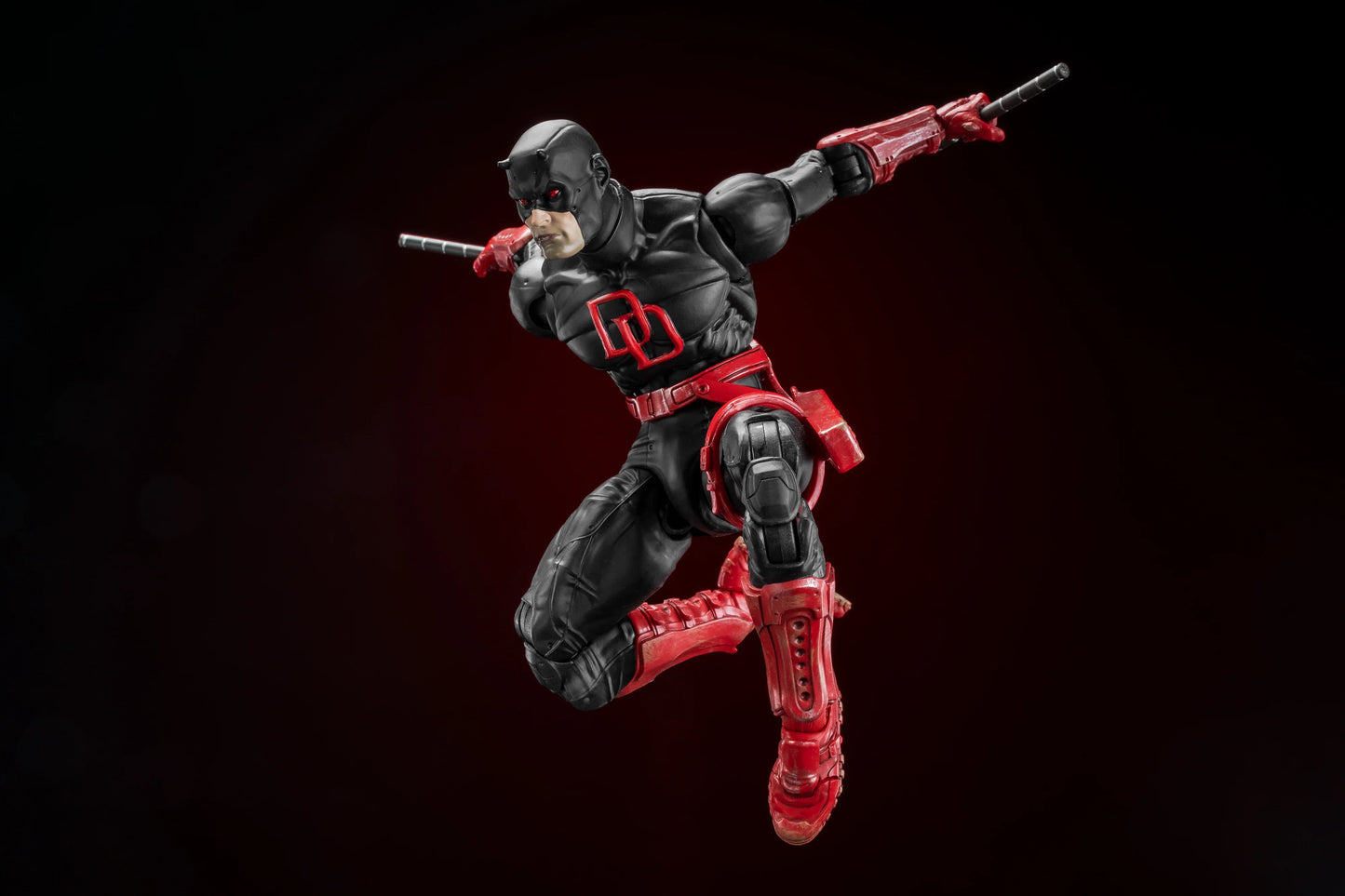 In Stock - FlefToys Marvel Daredevil Classic Red Shadowland Reborn Black 8" Action Figure Devil Defenders Matt Murdock Legends