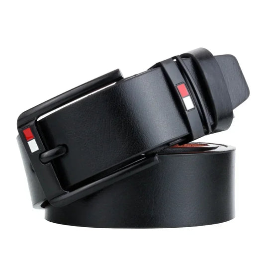 CEXIKA 2024 Luxury Designer Brand Belt for Men High Quality Strap Pin Buckle Vintage Belts for Jeans Leisure Waistband