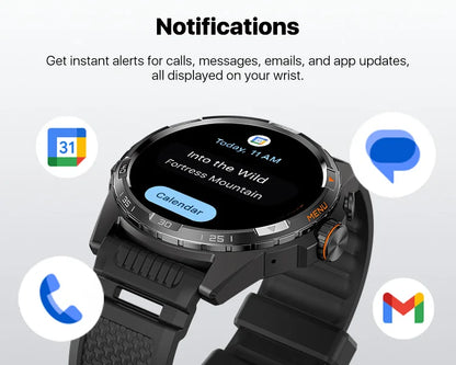 TicWatch Atlas Silver Smartwatch( Refurbished), GPS, barometer, compass, 110+ workout, only for Android