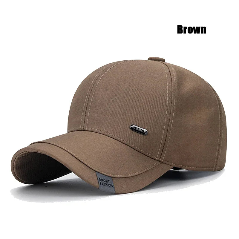 New Fashion Men's Cotton Clothing Cloth Middle-Aged Baseball Cap Trucker Caps Classic Outdoor Casual Sports Dad Cap Hats