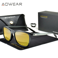 Glasses for Driving Nighttime Driver Goggles Yellow Sunglasses for Men