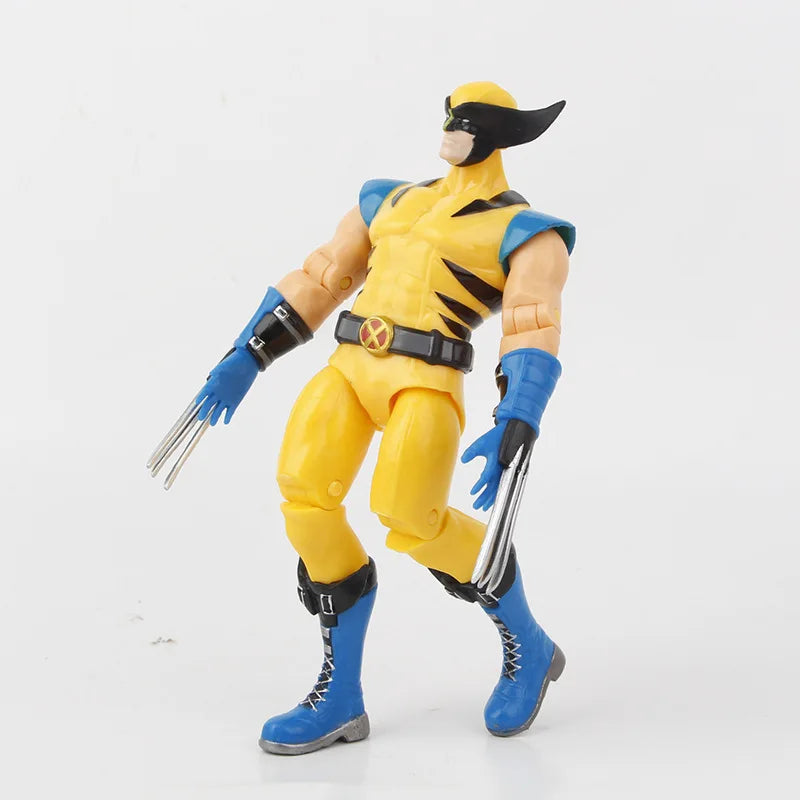 New Super War Deadpool & Wolverine Action Figure 1/10 X-Men Limited Guardians Of The Galaxy Lord Cartoon Toys For Kids Xmas Gift