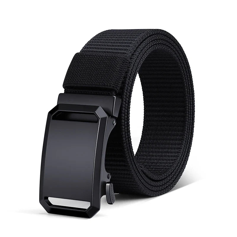 DINISITON Men‘s Belt Nylon Breathable Belts for Men Outdoor Equipment Belt Cowboy Canvas Designer Belt Tactical Belt