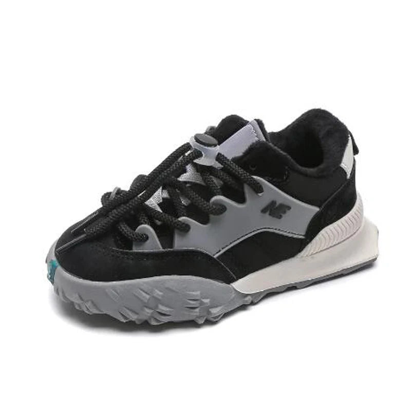 Children Sport Shoes Winter Autumn Baby Cotton Shoes Girls Fashion Color