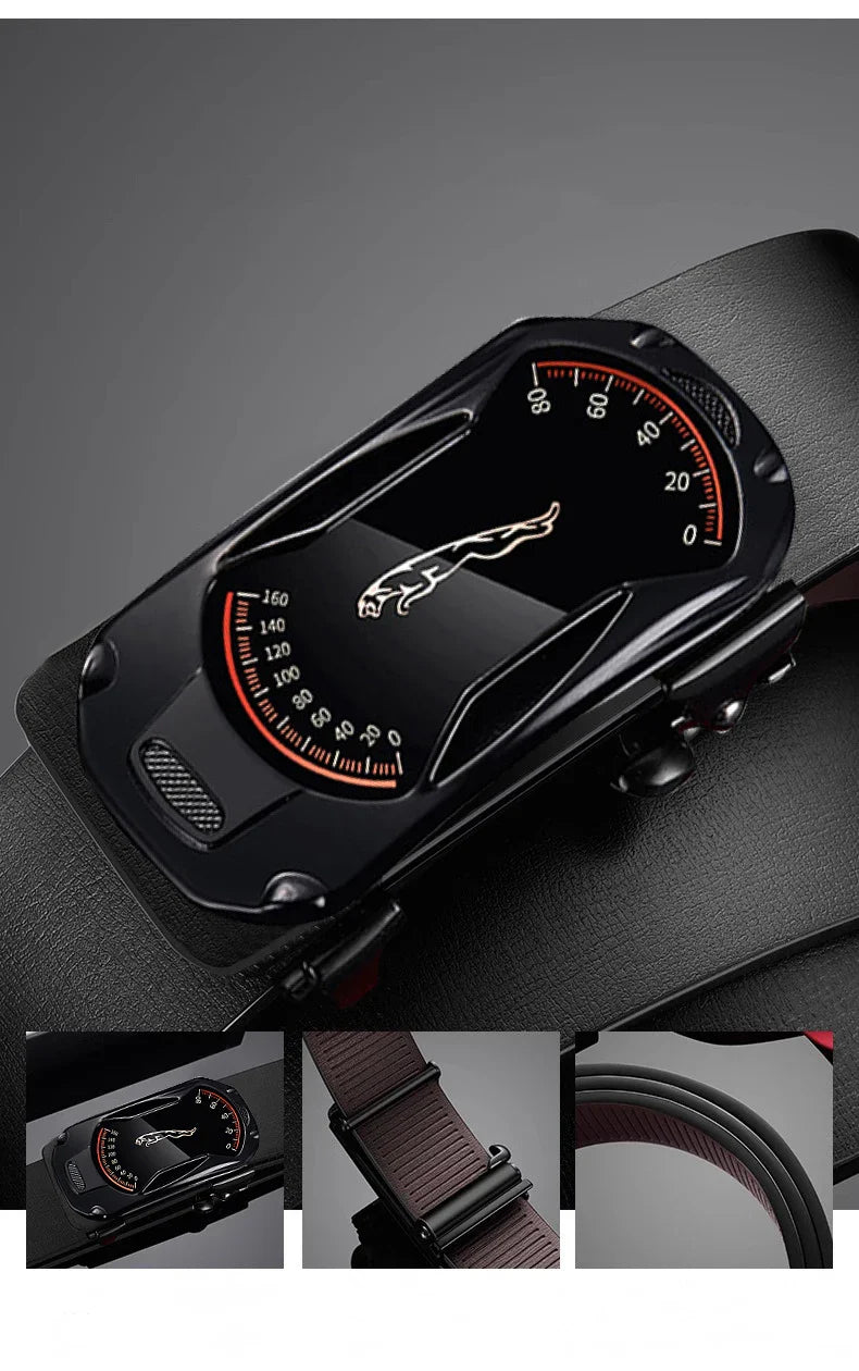 JIFANPAUL brand men high quality genuine leather belt luxury belts  cowskin fashion Strap male Jeans for man Without gift box