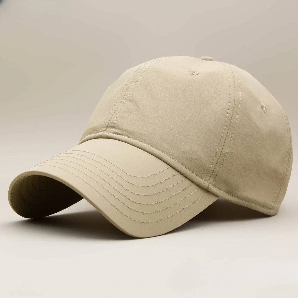 Summer Lightweight Quick Drying Baseball Cap Man  Plus Hat Male Outdoor Sport Oversized Men's Navy Baseball Cap for Big Heads