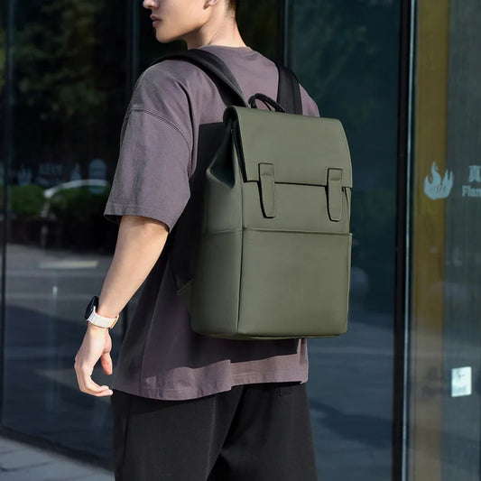 Cross-border New Men's Backpack High-end Casual Versatile Business Laptop Bag Daily Commute Large Capacity Backpack