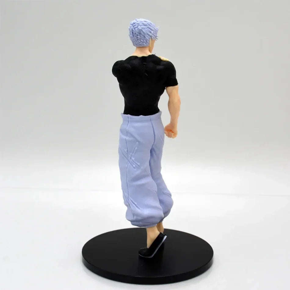 19cm Japanese Anime Jujutsu Kaisen Figure Gojo Satoru Action Figure PVC Model Toys Collectible Statue Standing Kids Gift