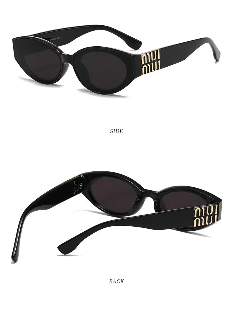 2025 New Fashion Cat Eye Sunglasses Women Men Brand Design Luxury Small Frame Sun Glasses Ladies Eyewears Oculos De Sol UV400