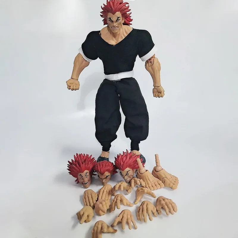 ST Baki Hanma Son Of Ogre Action Figure Hanma Yuujiro Figurine Ko Fighting PVC Collection Anime Yujiro Figures Model Toys Gifts