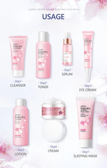 Sakura Sleeping Face Mask Moisturizing Nourishing Good Night Facial Mask No Washing Hydrating Skin Care Products