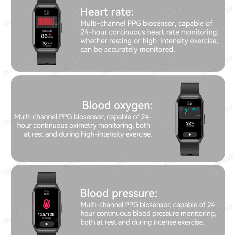 Smart Watch Women Men  AMOLED Screen Health Heart Rate Monitoring Bluetooth Call IP68 Waterproof Outdoor Sport Call Smartwatch