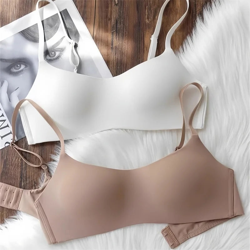 Bras For Women Small Chest 1/2 Cup Bra Non-Wire Bra Women Support Underwear