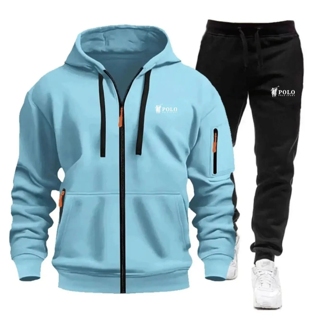 Zipper Sweatshirt Suit Sweatshirts for Men Daily Casual Hoodies Pants High Quality 2026 Sports Tracksuit Jogging Men's Clothing