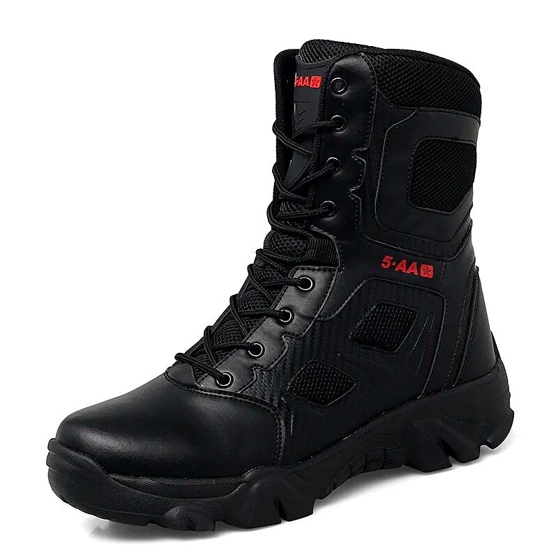 Men's Tactical Military Outdoor Boots Desert Work Shoes Camping Hiking Hunting Boots