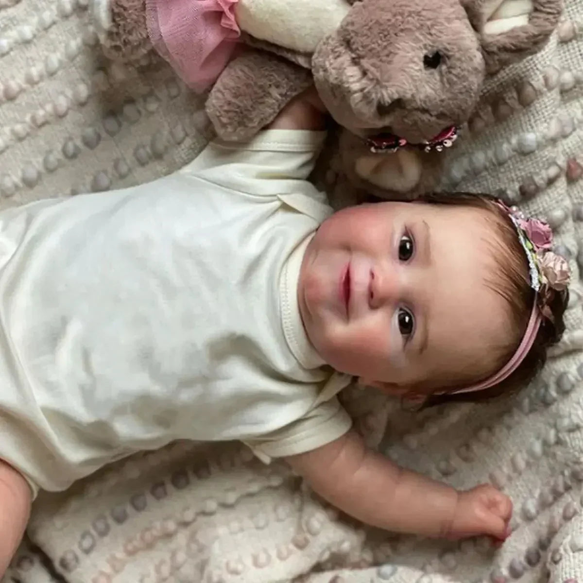 50cm 20in Realistic finished product Like a newborn baby doll The baby doll has been painted Already Painted Reborn Doll