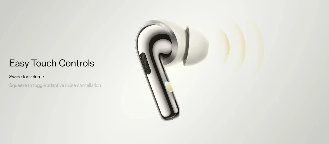Global Version Oneplus Buds Pro 3 TWS Bluetooth Earphone 50dB Active Noise Canceling 43h Battery Life Bluetooth 5.4 IP55 AAC SBC