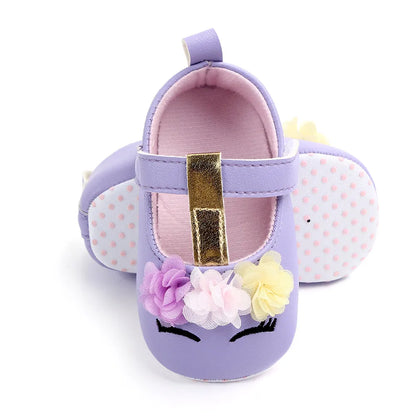 Baby Mary Jane Shoes Toddler Girl 0-6-12 Month Prewalking Shoes Baby First Step Shoes