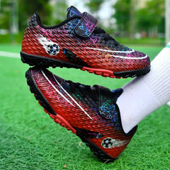 Children Soccer Shoes Futsal Hall Football Boots Kids Cleats Grass Sneakers