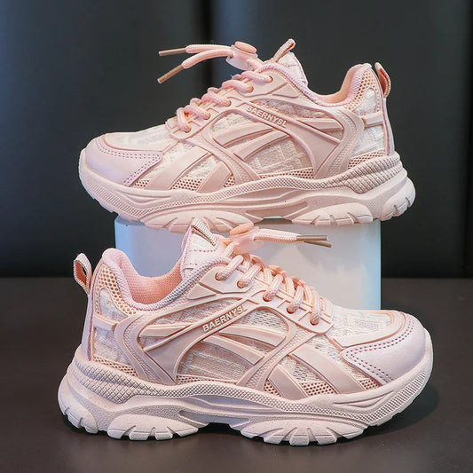 Children Casual Shoes Kids Sneakers for Boys and Girls Solid White Shoes