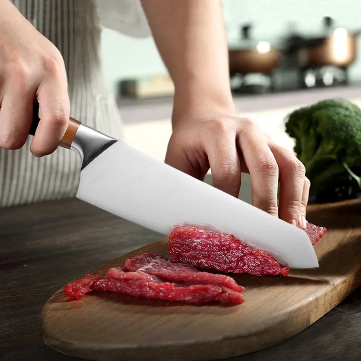 Kitchen Knife Japanese Professional Chef Knives Meat Cleaver Fish Slicing Vegetables
