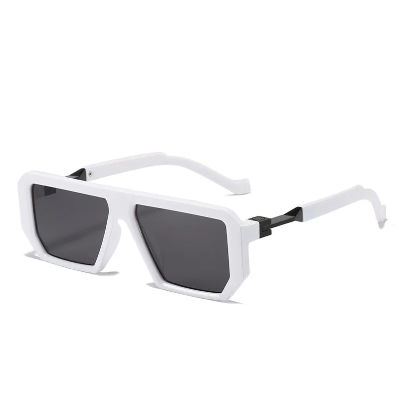 Sunglasses Women Vintage Sun Glasses UV Classic Geometry Rectangle Eyewear
