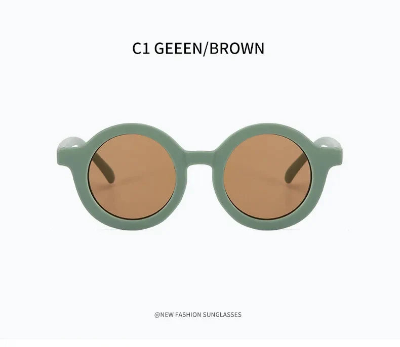 2024 new children's sunglasses yuanchaotong UV400 plastic  glasses  sunglasses