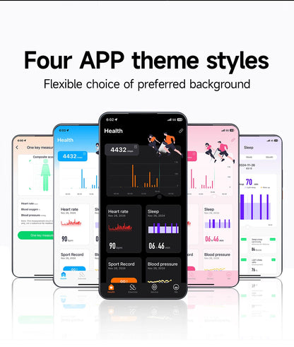 LIGE No Screen Smart Watch Men's Sports Outdoors Fitness Heart Rate Monitor 1ATM Waterproof New Smartwatch For Andrio IOS 2025