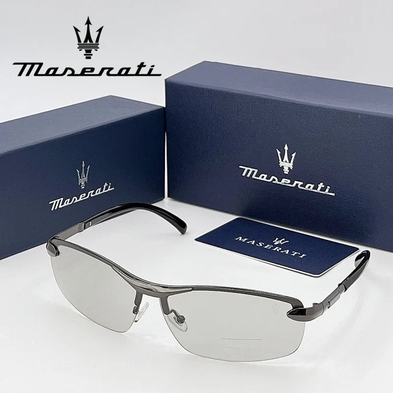 MASERATI Luxury Sunglasses High End for Men Women Polarized UV400 Driving Glasses Classic Style Premium Quality  Fashion Design