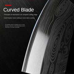 Kitchen Butcher Knives Laser Damascus Professional Japanese Chef Knife Stainless