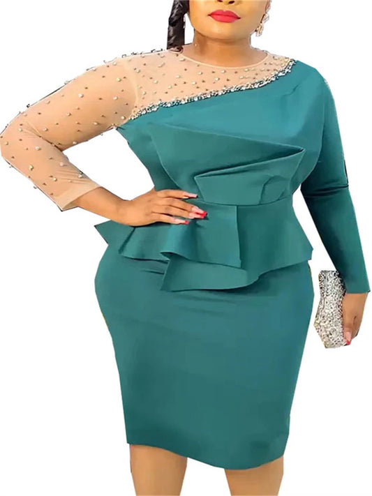 Formal attire Dresses: Elegant Party Dresses For Women Office Ladies Bodycon
