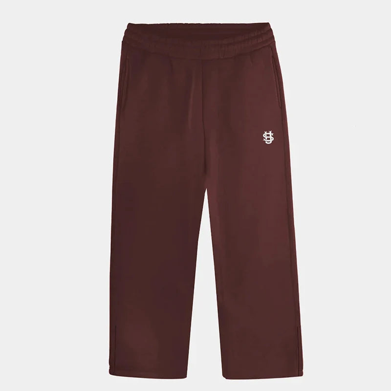 Streetwear Hoodie Sets Mens Y2K Straight Sweatpants Fashion Embroidery Logo Suits Casual High Street Couple Training Suit