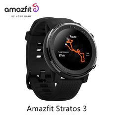 Amazfit Stratos 3 Smartwatch For Men with GPS Bluetooth and 5ATM Waterproof Displays Demonstration Machine with box