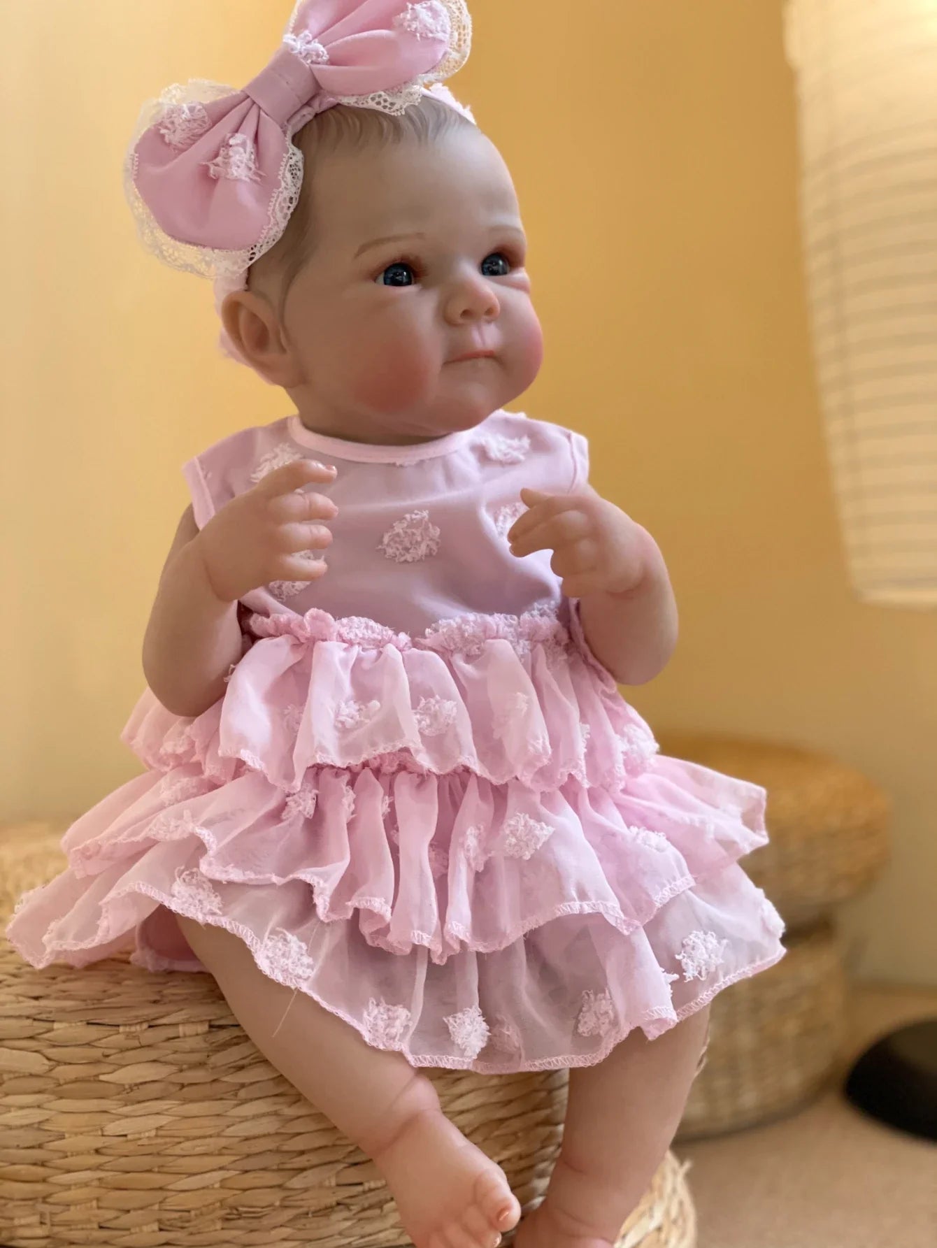 18 Inch Bettie Full Body Soft Girl Reborn Baby Doll With Painted Lifelike Hair Bebe Reborn Toys