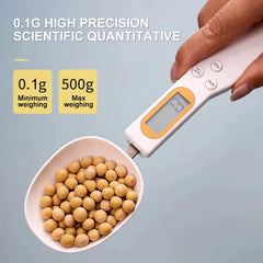 Electronic Kitchen Scale 500g 0.1g LCD Digital Measuring Food Flour Digital Spoon Scale