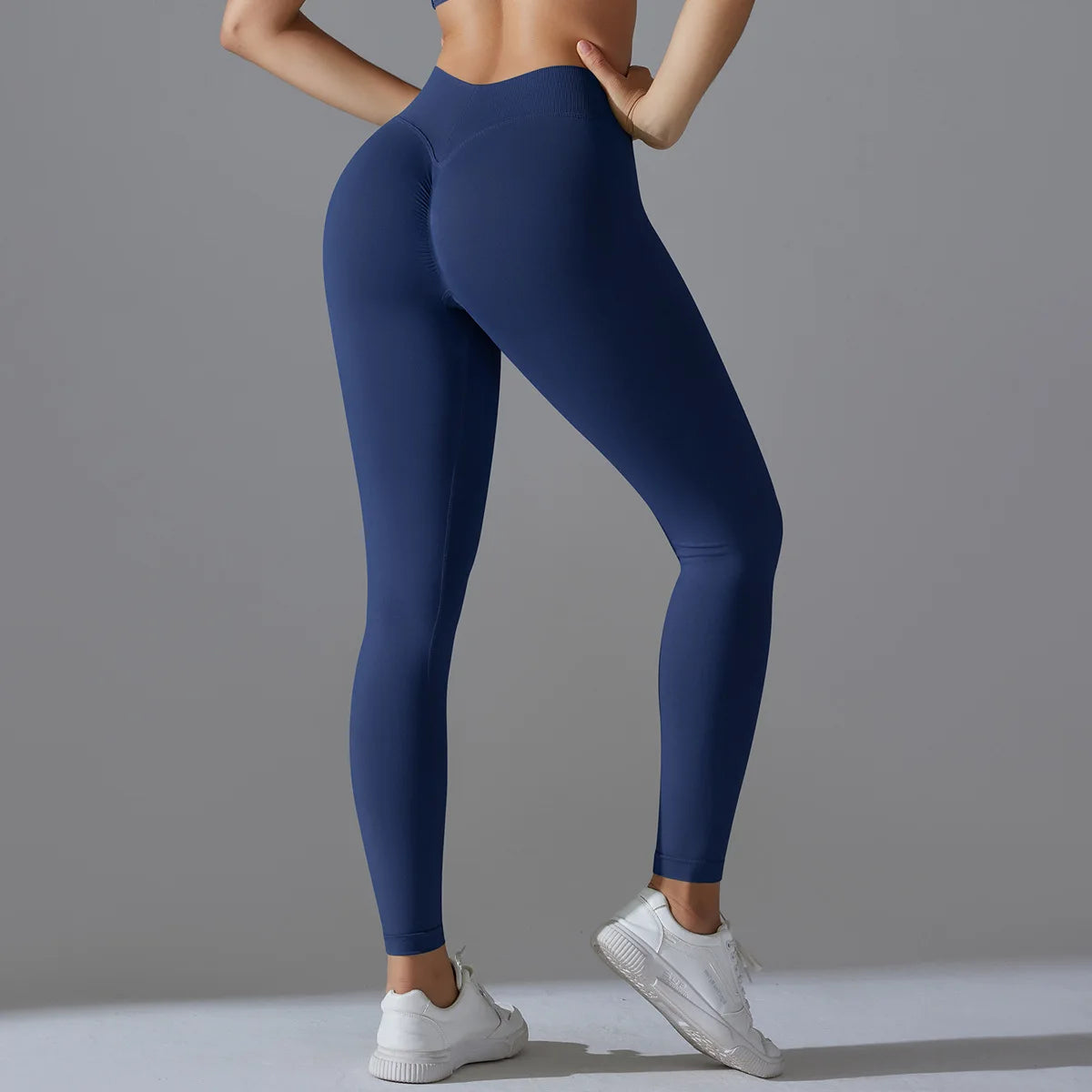 Workout Running Pants Seamless Bubble Butt Fitness Leggings Workout Outfit For Women