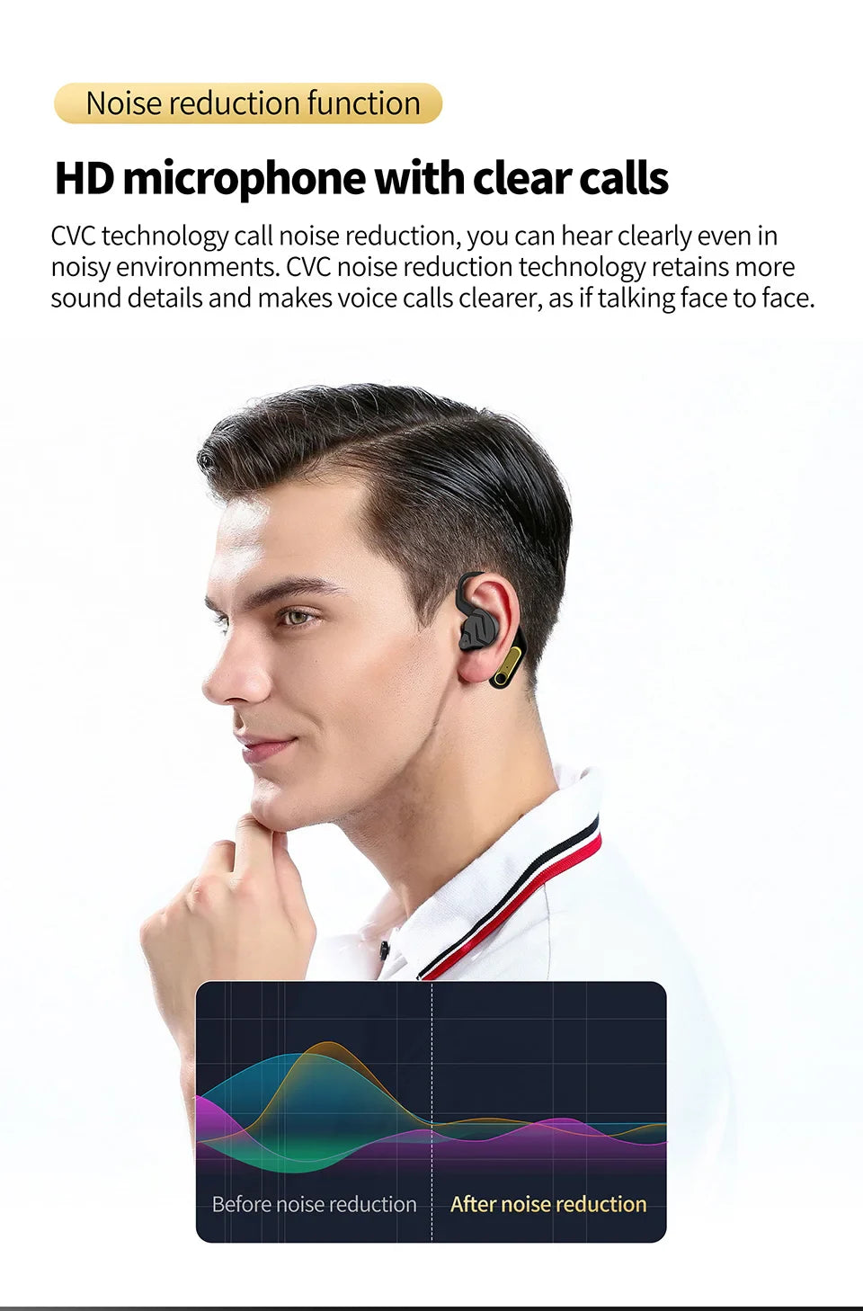 KZ AZ15 Upgrade Wireless Headphones Bluetooth-compatible 5.2 Cable Wireless Ear Hook With Charging Case AZ09 PRO AZ10 Z1PRO Z3