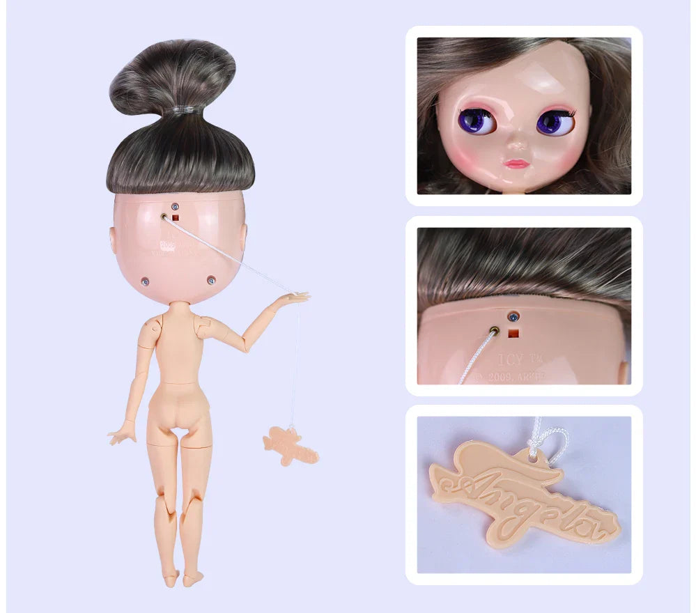 DBS ICY bjd doll 1/6 toy natural skin C-cup azone body joint body 30cm nude doll anime