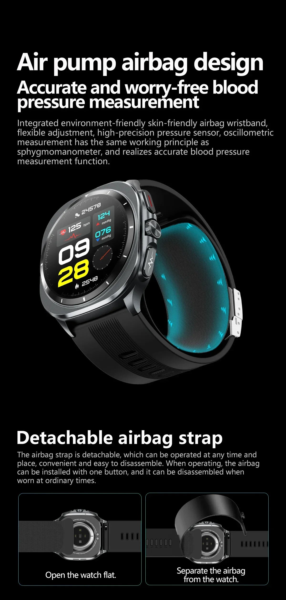 huawei Smart Watch men Bluetooth call watch