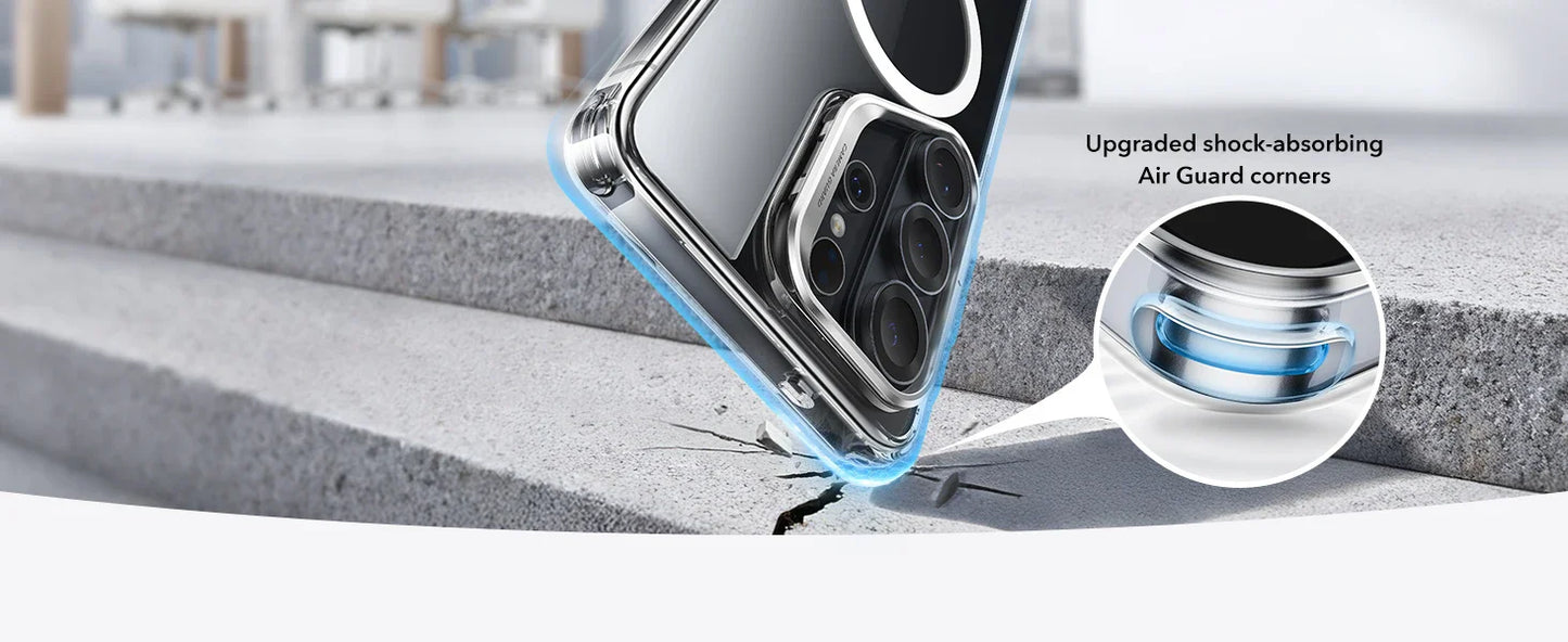 Military-Grade Protection Phone Case for Samsung S25 Ultra Compatible with MagSafe Classic Series for Galaxy S26 Ultra
