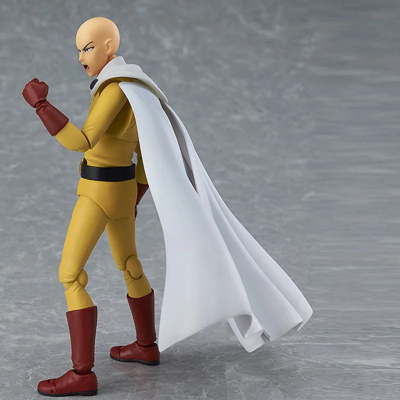 Anime Saitama One Punch Man Figma 310 PVC Action Figure Collectible Model Toys About 14 CM