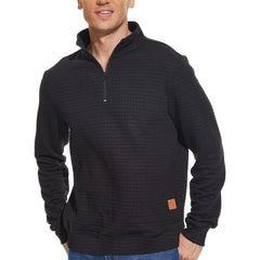 Autum Men's Thicker Sweatshirts Half Zipper Pullover for Male Hoody Man Sweaters