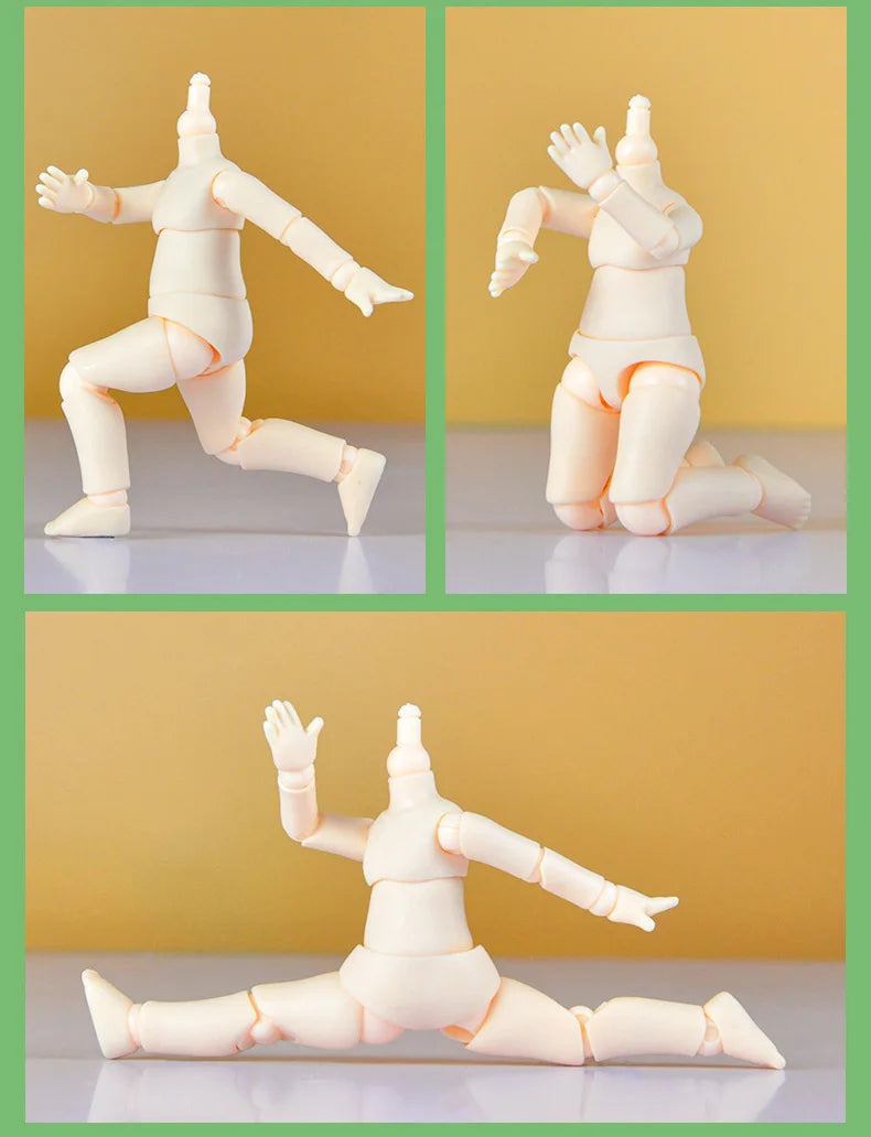 YMY 2nd Generation Doll Body Ob11 Doll Spherical Removeable Joint Body Doll For Penny, GSC, Molly, Obitsu 11, NendoroidS Head