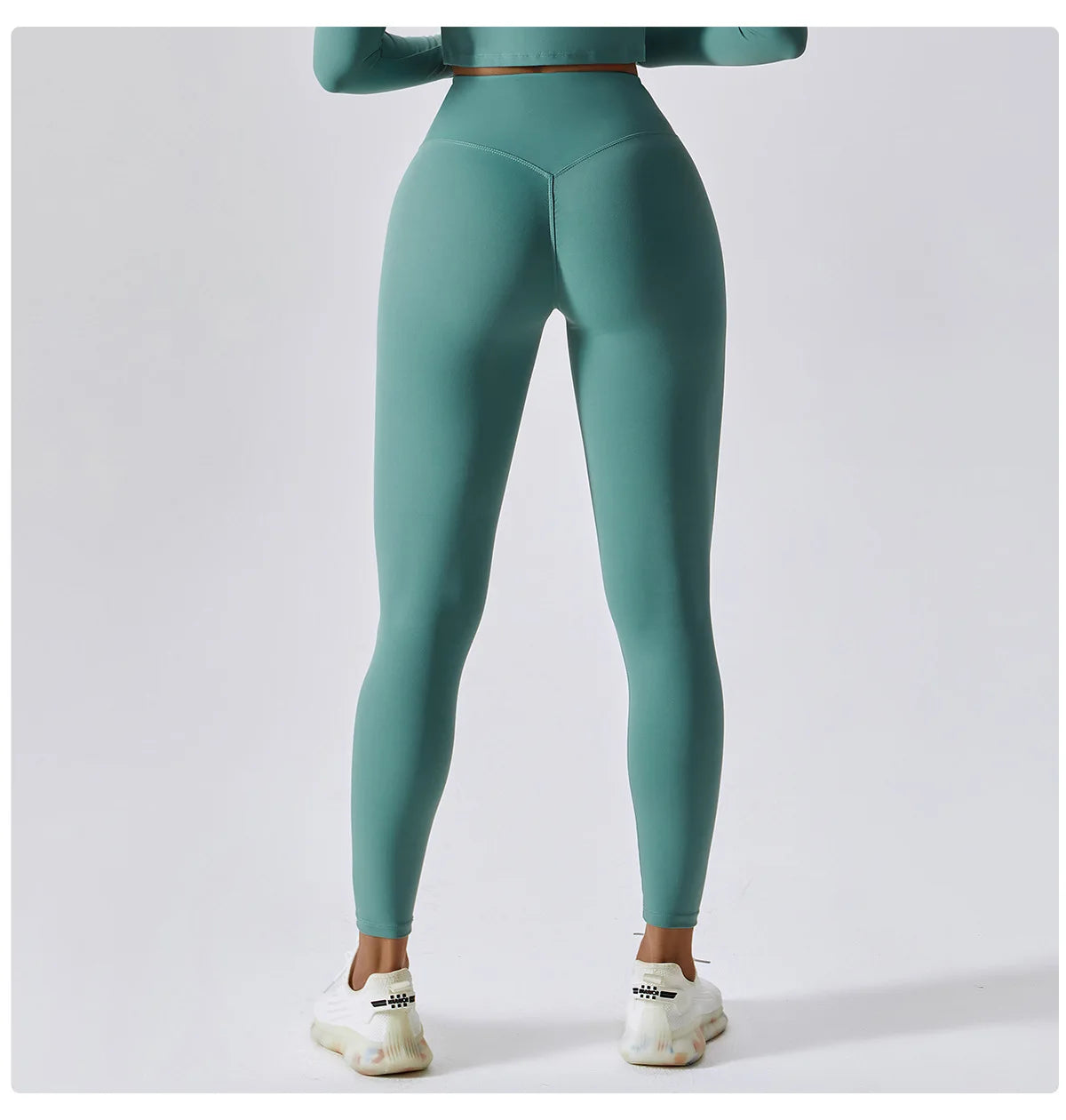High Waist Yoga Pants Tummy Control Gym Leggings Sport Fitness Seamless